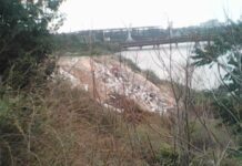 В Николаеве неизвестные вывалили целый грузовик мусора на берегу Ингула