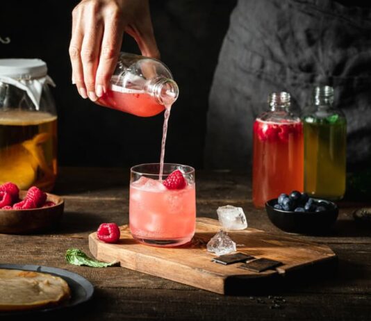 Правила приготовления коктейля на основе комбучи